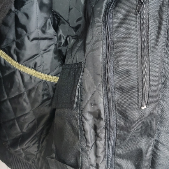 Women's Purple Textile Jacket with Side Stretch and Lacing. Size L - Picture 6 of 9